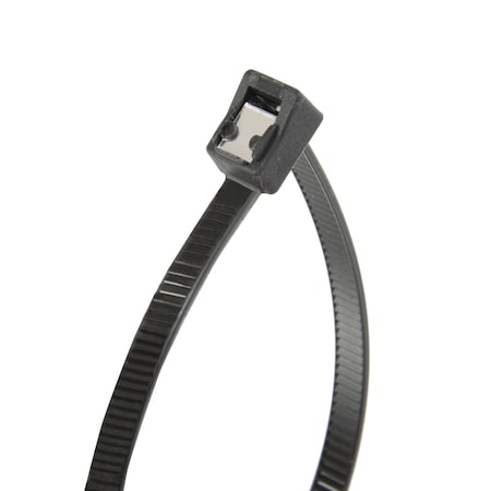 Cable Tie, DoubleLock Locking, 66 Nylon, Black